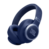 JBL Live 770NC - Blue - Wireless Over-Ear Headphones with True Adaptive Noise Cancelling - Hero